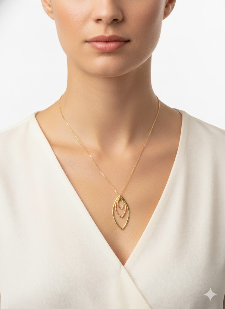 hope gold necklace