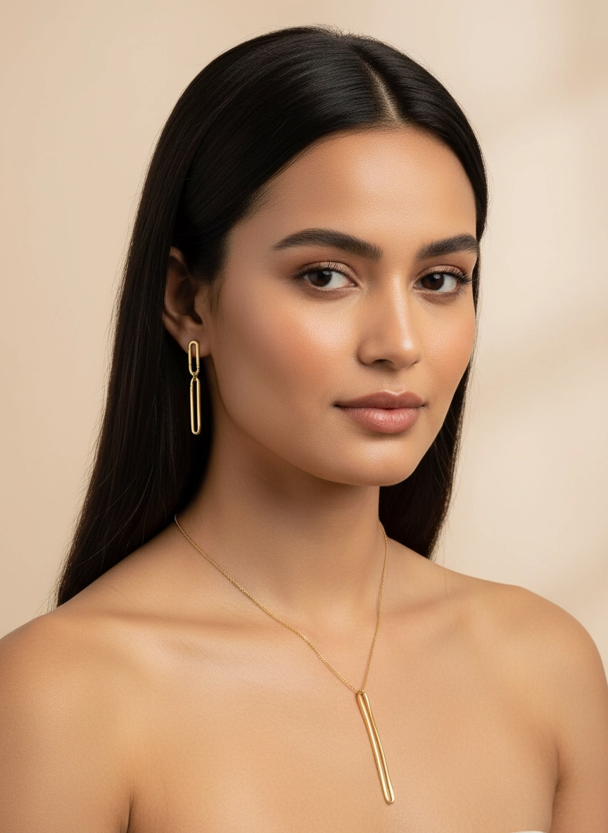 new path long necklace set