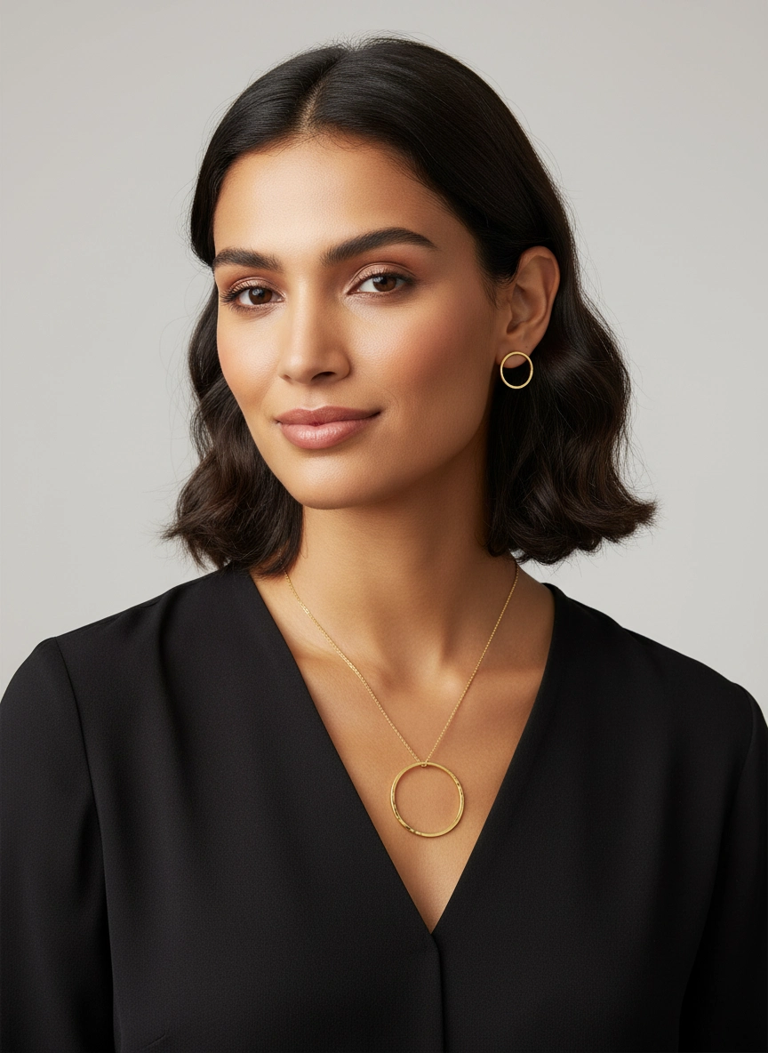 eternity necklace set